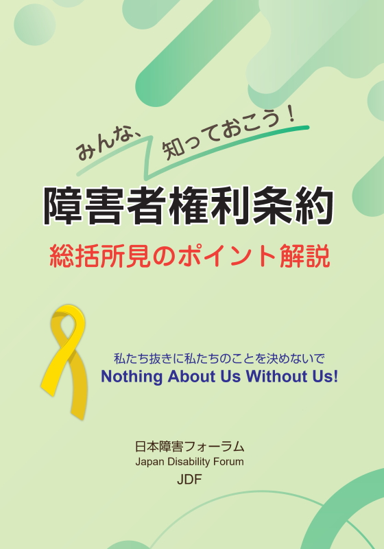 障害者権利条約　総括所見のポイント解説